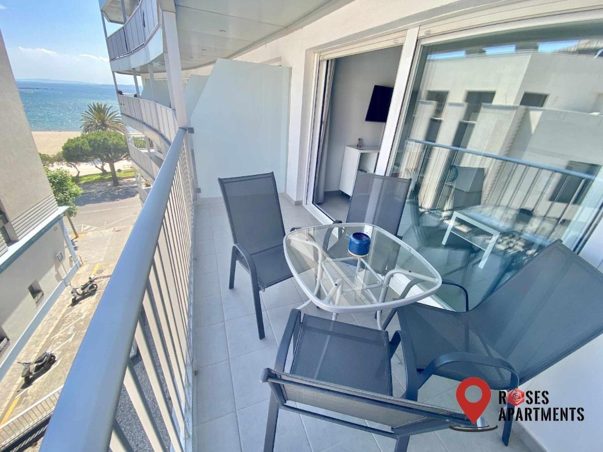 Roses Apartments Ocean 2 Habitaciones Vista Mar Lateral エクステリア 写真