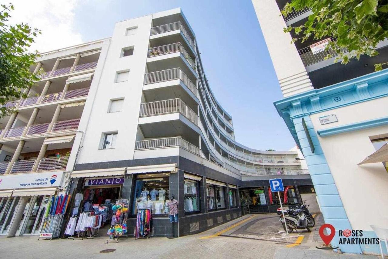 Roses Apartments Ocean 2 Habitaciones Vista Mar Lateral エクステリア 写真